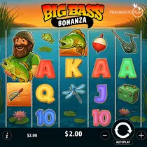 Casabet - Big Bass Bonanza Slot Game by Pragmatic Play