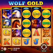 Casabet - Wolf Gold Slot Game by Pragmatic Play